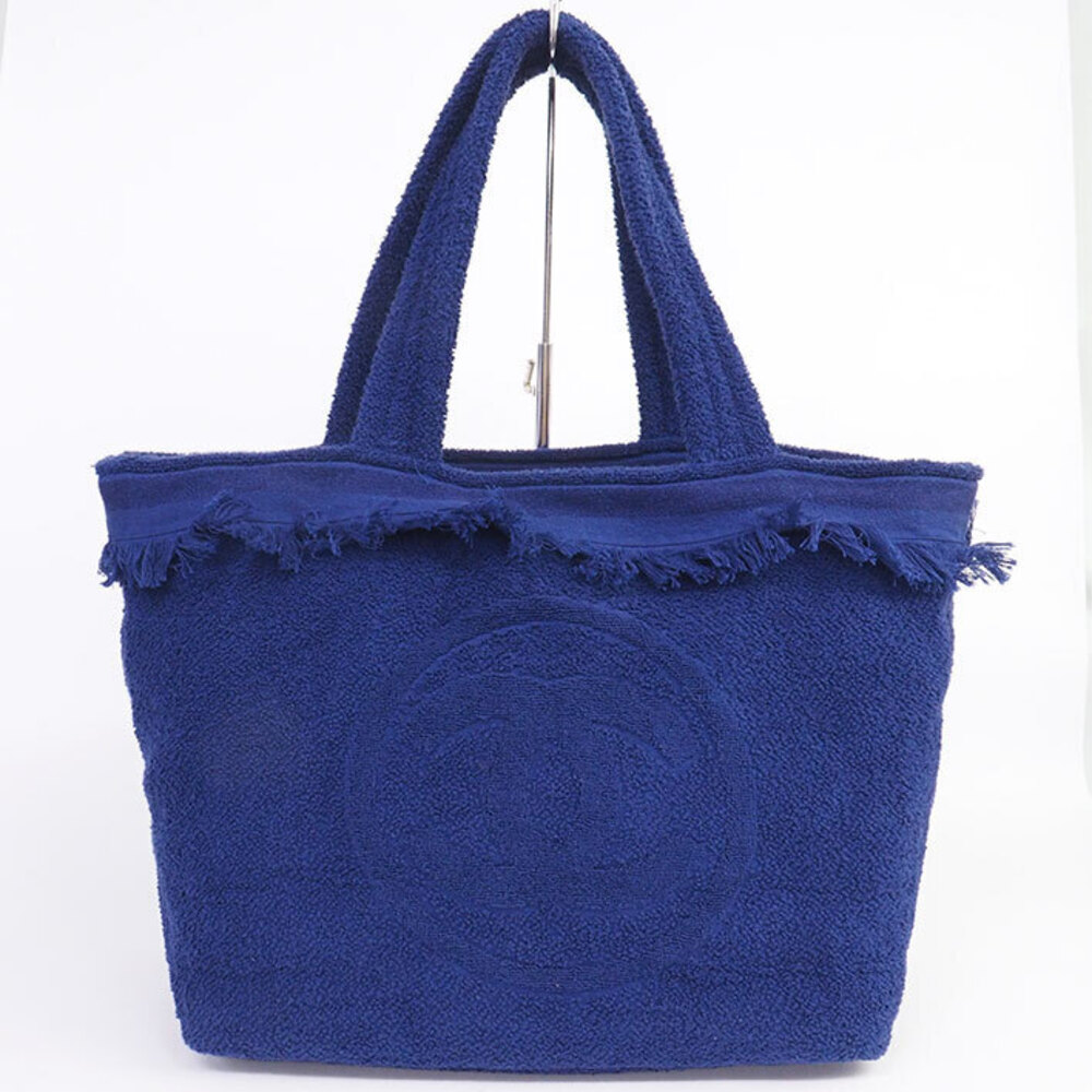 Chanel CC Beach Bag Towel Tote Coco Mark